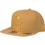 Ockerfarbene Hip Hop New Era Snapback-Caps aus Polyester für Herren Einheitsgröße für den für den Frühling 