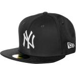 NEW ERA Herren New York Yankees Essential Black 59FIFTY Kappe NEYYAN BLA/WHI 700 (0885431293470)