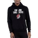 New Era - NBA Portland Trail Blazers Team Logo Hoodie - Schwarz Größe S, Farbe Schwarz