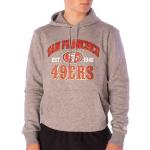 Graue Unifarbene New Era NFL Hoodies & Kapuzenpullover aus Baumwolle mit Kapuze Größe M 