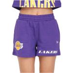 Reduzierte Lila New Era NBA NBA Damenshorts aus Baumwolle Größe S für den für den Sommer 