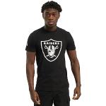 Schwarze Sportliche New Era NFL NFL T-Shirts mit Las Vegas Motiv aus Baumwolle für Herren Größe XXL 