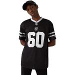 Schwarze New Era NFL NFL Herrenfanshirts mit Las Vegas Motiv aus Jersey Größe 3 XL 