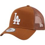 Braune Bestickte New Era Los Angeles Dodgers Snapback-Caps für Herren 