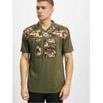 New Era Männer T-Shirt NFL Green Bay Packers Camo Infill Oversized Mesh in olive L olive
