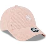 Bestickte New Era 9FORTY New York Yankees Snapback-Caps aus Cord für Damen 