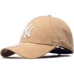 Beige New Era 9FORTY New York Yankees Snapback-Caps aus Jersey für Damen 