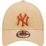 Beige Bestickte New Era New York Yankees Snapback-Caps aus Jersey für Herren 