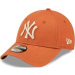 Orange Bestickte New Era 9FORTY New York Yankees Caps für Kinder & Cappies für Kinder aus Baumwolle 