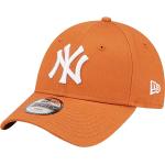 Orange New Era 9FORTY New York Yankees Caps für Kinder & Cappies für Kinder aus Baumwolle 