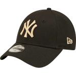 Schwarze Bestickte New Era 9FORTY New York Yankees Caps für Kinder & Cappies für Kinder aus Baumwolle 