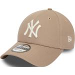 Sandfarbene New Era 9FORTY New York Yankees Schirmmützen 