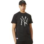 Reduzierte Bestickte New Era MLB New York Yankees T-Shirts für Herren Größe L 