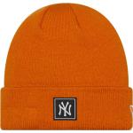 Orange Bestickte New Era New York Yankees Strickmützen 