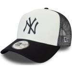 Reduzierte Blaue Bestickte Color Blocking New Era New York Yankees Snapback-Caps aus Mesh für Herren Größe XXL 