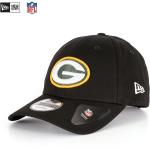 Schwarze New Era 9FORTY NFL Snapback-Caps aus Baumwolle für Herren 
