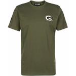 Reduzierte Dunkelgrüne New Era Camo NFL T-Shirts aus Baumwolle für Herren Größe XXL für den für den Sommer 