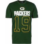 Reduzierte Dunkelgrüne New Era NFL NFL T-Shirts aus Baumwolle für Herren Größe L 