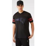 Schwarze Oversize New Era NFL NFL T-Shirts aus Mesh für Herren Größe XXL 
