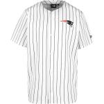 Reduzierte Weiße New Era NFL NFL V-Ausschnitt V-Shirts aus Jersey für Herren Größe L 