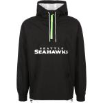 New Era NFL Overlap Logo Seattle Seahawks, Gr. L, Herren, schwarz / grün