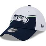 New Era - NFL Seattle Seahawks 2023 Sideline 39Thirty Stretch Cap Farbe Blau-Weiß, Größe M-L