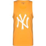 Gelbe New Era New York Yankees Rundhals-Ausschnitt Herrenmuskelshirts & Herrenachselshirts Größe S für den für den Sommer 