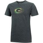 Grüne Kurzärmelige New Era Camo NFL T-Shirts aus Baumwolle für Damen Größe S - versandkostenfrei 