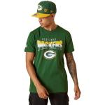 Grüne Kurzärmelige New Era NFL NFL T-Shirts aus Baumwolle für Herren Größe XL 