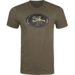 Olivgrüne New Era NFL NFL T-Shirts aus Baumwolle für Herren Größe XS 