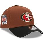 New Era San Francisco 49ers NFL Harvest Superbowl XXIV Brown Black 9Forty A-Frame Snapback Cap - One-Size