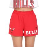 Reduzierte Rote New Era NBA Damenshorts aus Baumwolle Größe S für den für den Sommer 
