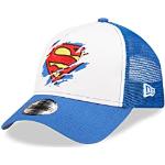 Blaue Bestickte New Era 9FORTY Adjustable Superman Trucker Caps für Kinder 