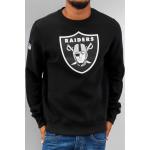 Schwarze New Era Oakland Raiders NFL Herrensweatshirts 