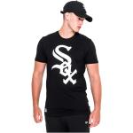 Schwarze Bestickte New Era T-Shirts aus Jersey für Herren Größe XL 