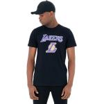 Schwarze New Era LA Lakers T-Shirts für Herren Größe XL 