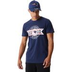 Blaue Sportliche New Era NFL T-Shirts für Herren Größe S 
