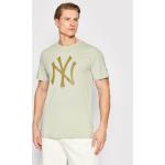 Reduzierte Beige New Era New York Yankees T-Shirts für Herren Größe S 