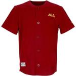 Rote Streetwear New Era T-Shirts aus Jersey für Herren Größe S 