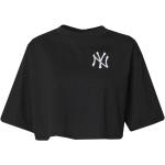 Reduzierte Schwarze Streetwear New Era New York Yankees T-Shirts aus Baumwolle für Damen Größe L 