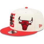 New Era Unisex Snapback Cap 9Fifty 950 Draft Edition, Chicago Bulls - Rot