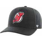 Schwarze Bestickte New Jersey Devils Snapback-Caps aus Jersey 