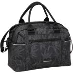 Schwarze New Looxs Gepäckträgertaschen 13l mit Reißverschluss aus Kunstfaser 
