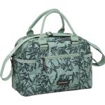 Grüne New Looxs Gepäckträgertaschen 13l mit Reißverschluss aus Textil 