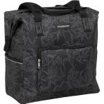 Schwarze New Looxs Gepäckträgertaschen mit Reißverschluss aus Textil 