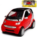 Rote Smart ForTwo Modellautos & Spielzeugautos aus Metall 