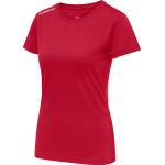 Newline Women Core Functional T-Shirt S/S L, tango red