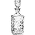 Art Deco Whiskey Karaffen 750 ml aus Kristall 
