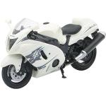 Weiße New-Ray Toys Suzuki Modell-Motorräder 