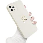 Goldene Motiv iPhone 11 Pro Max Hüllen Art: Bumper Cases mit Muster aus Silikon stoßfest klein zum Valentinstag 